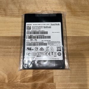 DELL TVFC0 SANDISK 128GB SSD SATA 2.5 6G 7MM X400 SD8SB8U-128G-1012